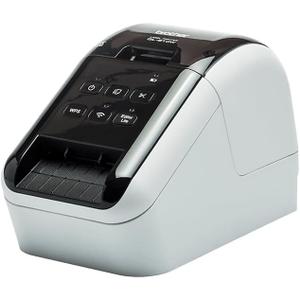 Brother QL-810Wc Professional Printer with USB and WiFi connectivity, Ultra-Fast Printing up to 110 Labels per Minute with Standard Address in Monochrome, Black & Red Printing Available