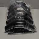 Height 16.5 Inch, Square Galvanized Steel Fire Pit for Outside, Heavy Duty Steel Fire Pit In-Ground for Backyard, Camping, Bonfire, Flower Raised Garden Bed for Garden (2.3x2.3x1.5ft)