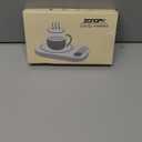 KSNWZ White, 30W Coffee Mug Warmer, Smart Electric Candle Warmer, Three Speed Settings and 8-Hour Automatic Power-Off, Mug Warmer for Heating Coffee Milk Beverage