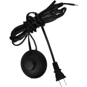 VILLCASE Foot Pedal Switch Power Cord Extension Cord for Floor Lamp Table Lamp Led Light Energy-Saving Plug Switch