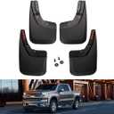 KIWI MASTER Mud Flaps for 2014-18 Chevy Silverado 1500 Accessories, 2019 Silverado 1500 LD, 2015-19 Silverado 2500/3500, Heavy Duty Mud Guards, Front & Rear Splash Guards, No Drill, 4 Pcs Set