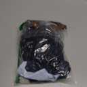 YALLET Toddler Baby Boy Clothes Suit Gentleman Wedding Outfits, Formal Dress Shirt+Bowtie+Vest+Boutonniere+Suspender Pants (12-18 Months, V Navy Blue)