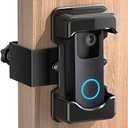 COOLWUFAN Anti-Theft Video Doorbell Mount, Adjustable Height(3.7’’-5.1’’), Compatible with Most Brand Video Doorbell, No-Drill Mounting Bracket for Most Brand Video Bell