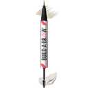 Maybelline Build-A-Brow 2-in-1 Brow Pen and Sealing Eyebrow Gel, Eyebrow Makeup for Real-Looking, Fuller Brows, Blonde, 1 Count