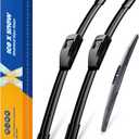 3 Wipers 26"/16"/12" Windshield Wiper Blades Replacement for Subaru Crosstrek 2017-2013 XV Crosstrek 2015-2013 Impreza 2016-2012 Nissan Murano 2016-2009 Automotive Replacement Windshield Wiper Blades