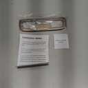 RT-TCZ Roof Rear Reading Light Lamp Panel Trim Cover Decoration Interior Accessories Compatible with Chevrolet Silverado 2019-2023,for GMC Sierra 2019-2023,Wood Grain