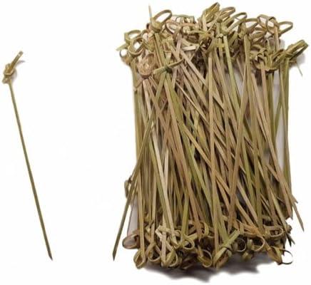 For 4x 50pc BBQ Appetizer Martini Bamboo Picks Skewers 6in