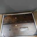 47.2" Long Sofa Table with Lights & Charging Station - 2 AC outlets