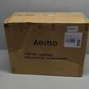 Aeitto Cold Press Juicer, Juicer Machines with Large Feed Chute, Large Capacity, Slow Masticating Juicer for Fruits and Vegetables, Self Feeding for Juice Extractor,BPA-Free, Black