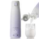 Baby Milk Warmer for Breast Formula: Cordless Portable Heating Bottle with Smart Touch LED Temperature Control | Fast Warming & Long-Lasting Battery - 12 OZ Large Capacity