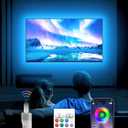 KANTUTOE TV Lights Behind, 19.68ft LED Lights for 55-85 Inch TV, RGB TV Backlight, Music Sync Bluetooth APP and Remote Control Strip Lights USB Powered for Bedroom Gaming Room Decor