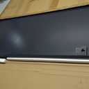 LAWADA Vanity Bathroom Mirror, 30" x 36" Black Scalloped Mirror for Wall