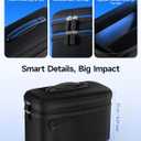 JSAUX All-in-One Carrying Case for Nintendo Switch 2 / ROG Xbox Ally / Ally X, Travel Storage Bag Fits Dock, Pro Controller and Accessories, Holds Switch 2 with Protective Case, Large CapacityBlack