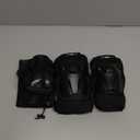 Skating Protective Gear Knee and Elbow Pads Wrist Guards for Roller Skating Skateboarding, Skate Pads Adult Knee Pads (Adult (14+ years), Black)