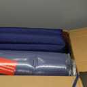 Only choice Chaise Lounge Cushion Outdoor Set of 2, Waterproof Lounge Chair Cushion with Headrest for Patio, Waterproof Fabric, 73" LX24 W (Navy Blue)