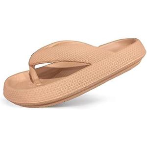 Cloud Flip Flops for Men Women Orthotic Lightweight Beach Slides Pillow Soft Slides Sandals Cushion Beach Flip Flops EVA Comfy Bath Spa Walking Sandals Pool Thong Slippers Size 41