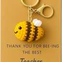 Funny Bee Keychain Gift (Teacher)
