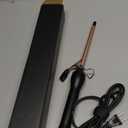 3/8 Inch Small Curling Iron Wand for Short & Long Hair, 9mm Ceramic Small Barrel Curling Iron for Tight Curls Skinny Curling Wand with 5 Adjustable Temps, Heat Resistant Glove Included