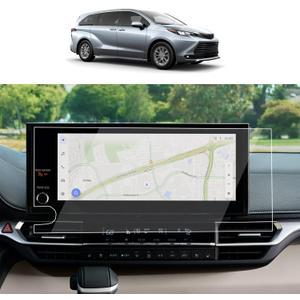 For 2025 2026 Toyota Sienna (XLE/XSE/Limited/Platinum/Woodland Edition) 12.3-Inch Tempered Glass Screen protector Touchscreen 9H Anti-Scratch High Clear