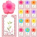 Zeyune 24 Pcs/12 Set Graduation Teacher Gifts Bulk Teaching Is a Work of Heart Set Flower Hair Clips with Appreciation Cards for Women Thank You Gifts for Teacher Appreciation Party Favors