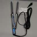 BaBylissPRO Nano Titanium Prima Ionic Hair Straightener  Professional Flat Iron & Curling Iron in One for Stylists, Pro Styling Hair Tool (1 1/4 Inch, Blue)