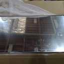 66x36 Inch Black Metal Framed Bathroom Mirror for Wall, Large Rounded Rectangle Mirror, Matte Black Bathroom Vanity Mirror, Anti-Rust, Shatterproof, Hangs Horizontally or Vertically