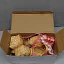 Geelin 12 Pcs Mini Woven Basket with Handle 20 Sheet Red and White Gingham Paper Napkins Wood Chip Mini Flower Fruit Picnic Basket Chip for Easter Spring Wedding Party Gift Decoration (Medium)