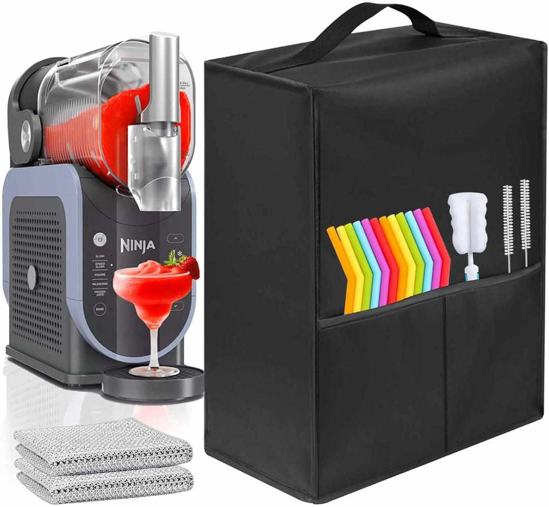 5-Pack Slush Machine Dust Covers – Compatible with Ninja FS301 & FS301C Smoothie Machines – Protective Covers for Frozen Beverage Machines