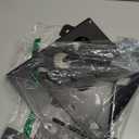 Heavy Duty Shelf Brackets ,1000Lbs Max Load for Floating Shelves & Countertops, 6 Inch x 5 Inch Black Metal BracketsSet of 2,Industrial Strength Wall Mount Shelf Supports(6"x 5"Black)