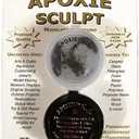 Aves Apoxie Sculpt - 2 Part Modeling Compound (A & B) - 1/4 Pound, Apoxie Sculpt for Sculpting, Modeling, Filling, Repairing, Simple to Use and Durable Self-Hardening Modeling Compound - Black