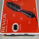 Revlon-Cepillo de aire caliente para secador de cabello y voluminizador de un solo paso, negro (el embalaje puede variar)