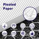 5510 5520 Air Purifier Filter Q Replacement for Winix 5510 5520 PlasmaWave Air Purifier, High Efficiency and Activated Carbon Filter Combo Pack, Part # 1712-0123-00, 2 Set