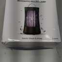 Lulu Home 2 Packs Indoor Bug Zapper with Fan, 1500V High Voltage Lighted Mosquito Lamp Trap, USB Cable Plug-in Electric Insect Killer Catching Moth Mosquitoes Gnat Fruit Flies (NO Battery)