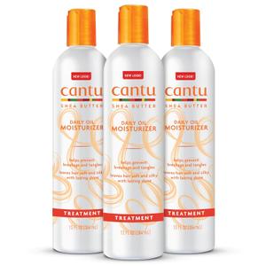 Cantu Daily Oil Moisturizer with Shea Butter, 13 fl oz (Pack of 3)