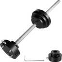 Inside Pipe Cutter for 1-1/2Inch and 2Inch Schedule 40 PVC/ABS Pipe Cutter Tool,7" Adjustable Cutting Depth,Cutter Plumbing Tool with Aluminum Alloy Body, Stainless Steel Shaft, Steel Blade (Black)