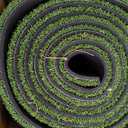 10x3 ft Softball Pitching Mat with Mound - Antifade Turf, Antislip Foam Backing - Fastpitch Equipment for Softball and Baseball Pitchers Practice-Green/Red