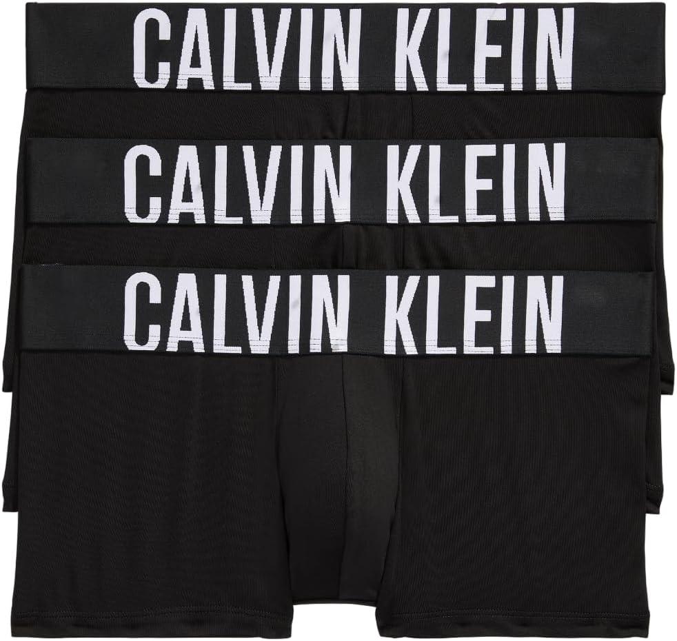 Calvin Klein mens Intense Power 3-Pack Low Rise Trunk (Small)