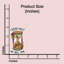 2 x (3pcs) I Read Past My Bedtime Sticker Booktrovert Book Lover Decal Sticker for Kindle Laptop Water Bottle, Reading Bookish Sticker Adult Spicy Booktok Funny Aesthetic - 3x1.8