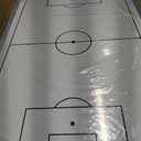 Lincia 35" x 24" Magnetic Soccer Coaching Whiteboard Large Double Sided Sport Coach Whiteboard Equipped with Magnetic Marker, Pen, Eraser and Carry Bag Soccer Football Tactical Presentation Clipboard