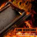 Cast Iron Fireplace Ash Dump Door, Fireplace Cover for Easy Ash Cleanup, Ideal for Living Rooms, Bedrooms, Patios, and Public Spaces, Black