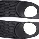 ApplianPar Front Left and Right Side Fog Light Cover Trim Bezel for Dodge Journey 2011-2020, 68079850AB