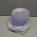 FOCUSLINE 100 Count 6 Inch Clear Plastic Plates, Disposable Heavy Duty Salad Dessert Plates- Premium Hard Plastic Plate Fancy Disposable Clear Plate for Weddings, Parties and Events