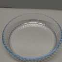 10 Inch - Glass Pie Plates Deep Pie Pans for Baking and Serving, Clear