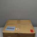 UERMEI 10x12 Area Rug Living Room Rugs - Washable Neutral Modern Abstract Soft Thin Large Rug Indoor Floor No Slip Rug Carpet for Bedroom Under Dining Table Home Office Decor - Brown Grey