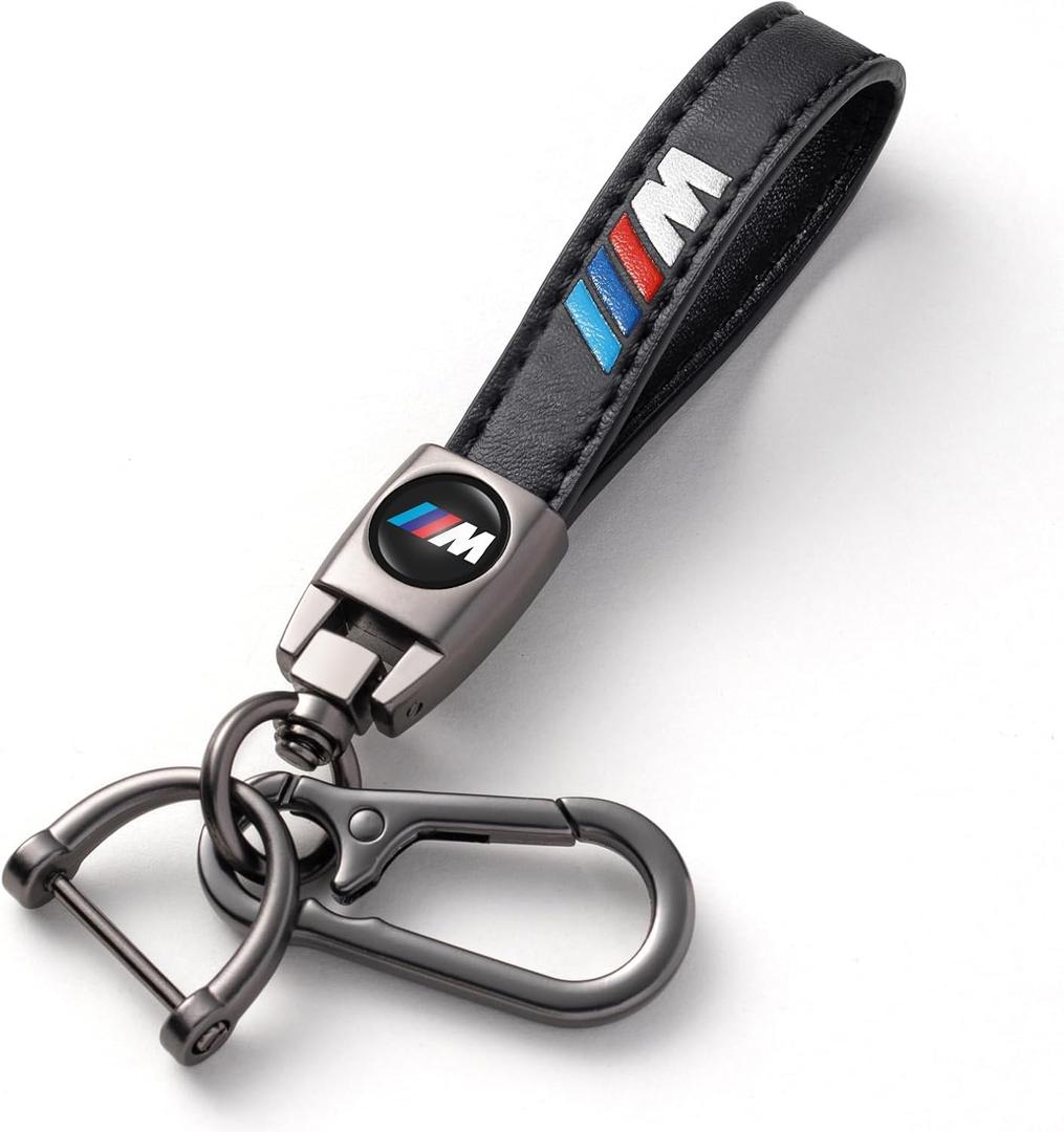 Leather Car Keychain Keyring for Car