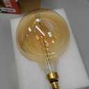 SD LUX Oversized Vintage Giant LED Light Bulb Huge Edison Bulb- Dimmable, 8W 450LM (50W Equi), G63(G200) Warm White 2200K, Medium E26 Base - Perfect for Decorative Pendant Lighting, 1 Pack(G200)
