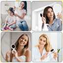Meanplan 12 Pcs Administrative Professionals Day Gifts Bulk Mini Hair Brushes Folding Mirror Administrative Assistant Appreciation Gifts for Women Secretary Coworker Party Favor