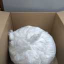 Andency White Comforter Set Full, 3 Pieces Boho Lightweight Bedding Comforters & Sets, All Season Soft Fluffy Tassel Bed Set (79x90In Comforter & 2 Pillowcases)