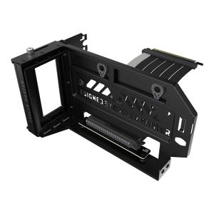 Cooler Master MasterAccessory Vertical GPU Card Holder Kit V3 Black, Premium Riser Cable PCI-E 4.0 x16-165mm, PCIe 3.0 Compatible, Adjustable Length for E-ATX|ATX|Micro ATX Case (MCA-U000R-KFVK03)