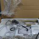 Aulaiyi Gold Floor Lamp,Modern Floor Lamps for Bedroom,Standing Lamp with Marble Base,LED Bulb Included,Tall Dimmable Floor Lamp for Living Room,Bedroom,Office,Reading and Nursery